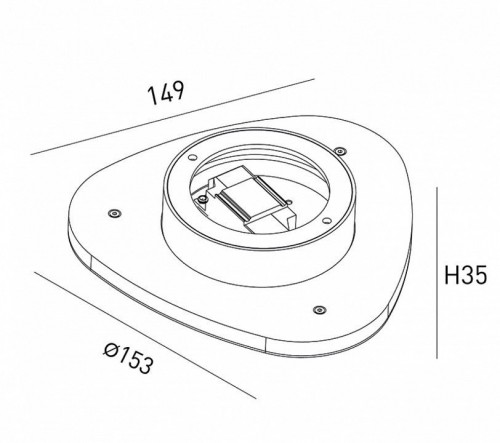 Накладной светильник DesignLed ML 00-00016543