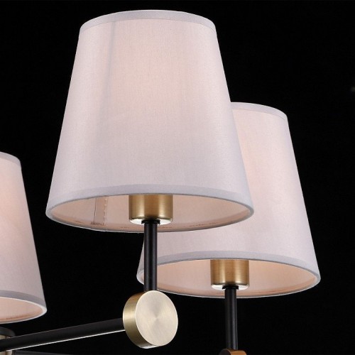 Потолочная люстра Illumico IL0394-5CSQ-24 BK AB CASTOR