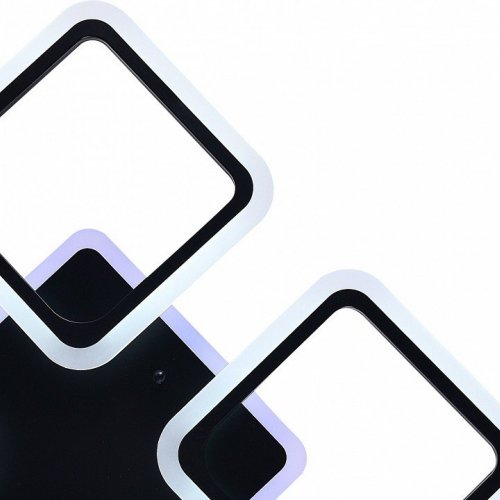 Потолочная люстра Natali Kovaltseva High-tech Led Lamps HIGH-TECH LED LAMPS 82004 BLACK Потолочная люстра Natali Kovaltseva High-tech Led Lamps HIGH-TECH LED LAMPS 82004 BLACK