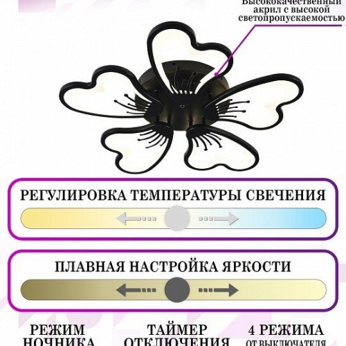 Потолочная люстра Natali Kovaltseva Innovation Style INNOVATION STYLE 83030 BLACK Потолочная люстра Natali Kovaltseva Innovation Style INNOVATION STYLE 83030 BLACK