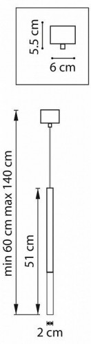 Подвесной светильник Lightstar Tubo LT7472332