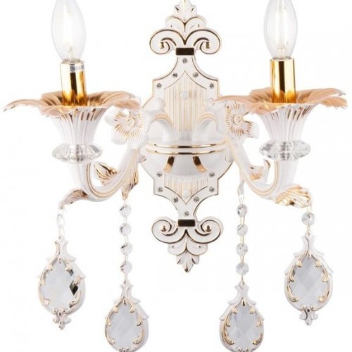 Бра AM Group CLEOPATRA AP2 WH+GL