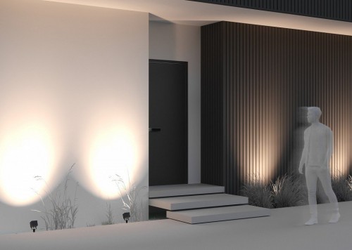 Грунтовые светильник Maytoniи Ares O309FL-L8B3K