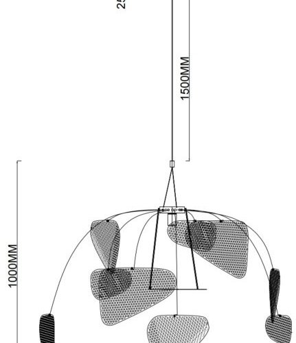 Подвесной светильник Wertmark Palma WE520.03.713