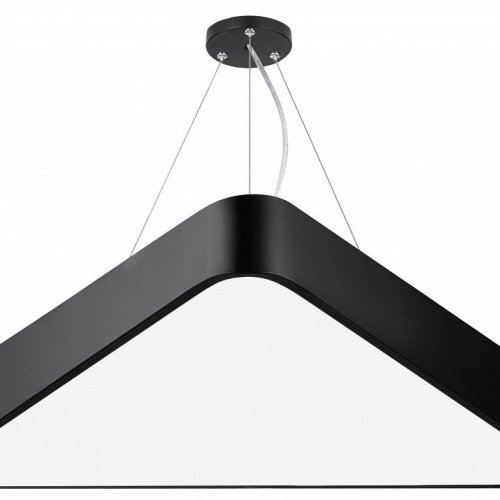 Подвесной светодиодный светильник Geometria ЭРА Delta SPO-151-B-40K-030 30Вт 4000К черный Б0050575