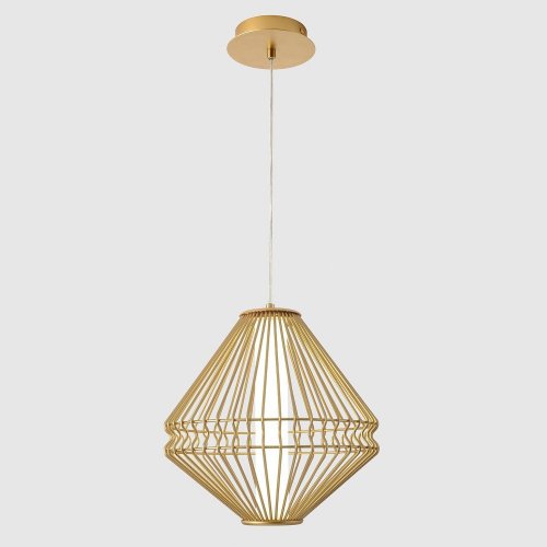 Подвесной светильник Crystal Lux CUADRA SP15W LED GOLD
