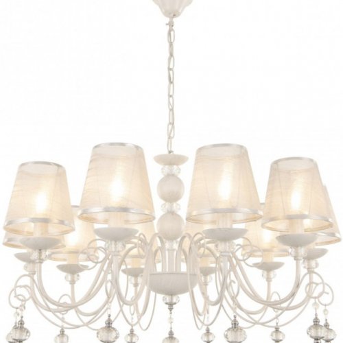 Подвесная люстра AM347620 347620/10 WT+SL Подвесная люстра AM347620 347620/10 WT+SL