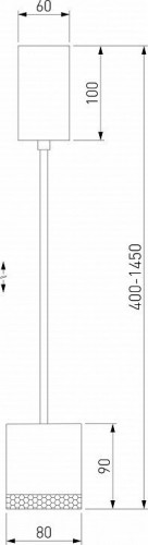 Подвесной светодиодный светильник Elektrostandard Lead 50243 LED черный a062413