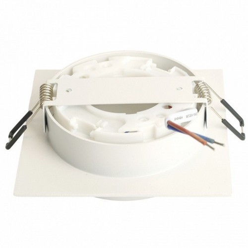 Светильник встраиваемый Feron DL506 потолочный GX53 белый квадрат 51358