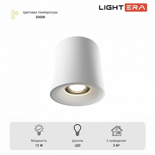 Накладной светильник LIGHTERA Shamrock LE201CL-1WA