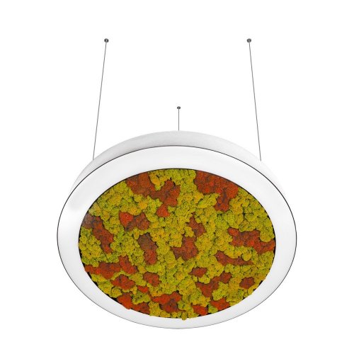 Подвесной светильник Aura Moss DL600S54WW Moss White красный-желтый Подвесной светильник Aura Moss DL600S54WW Moss White красный-желтый