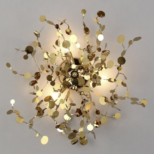 Бра Crystal Lux GARDEN AP-PL3 D400 GOLD Бра Crystal Lux GARDEN AP-PL3 D400 GOLD