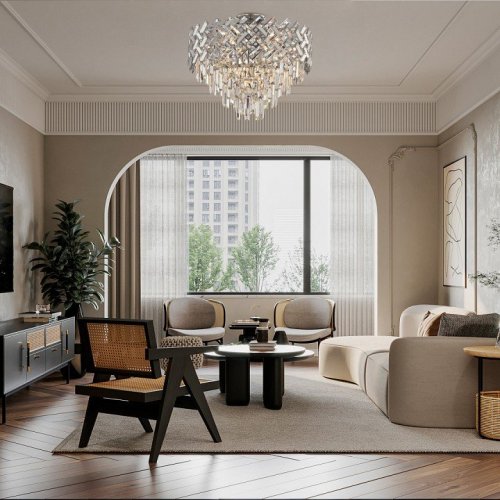 Потолочная люстра Arte Milano Sorrento-8019 378019/9/50/570 CR Потолочная люстра Arte Milano Sorrento-8019 378019/9/50/570 CR