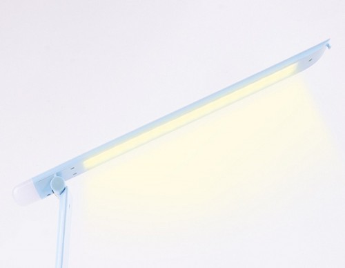 Настольная лампа офисная Ambrella light DE55 DE550 BL голубой LED 3000-6400K 8W