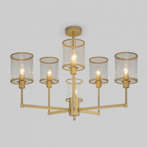 Потолочная люстра Eurosvet Inari 60144/6 золото Потолочная люстра Eurosvet Inari 60144/6 золото