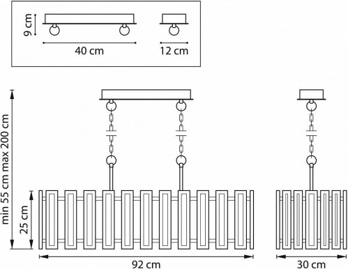 Подвесной светильник Lightstar Agave 712162