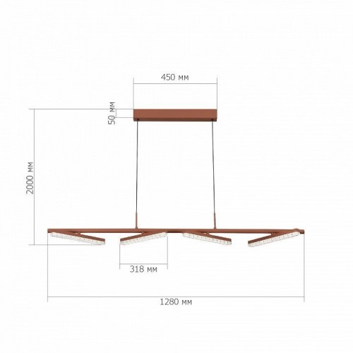 Подвесной светильник ST-Luce EUCLIDICS SL1018.603.04