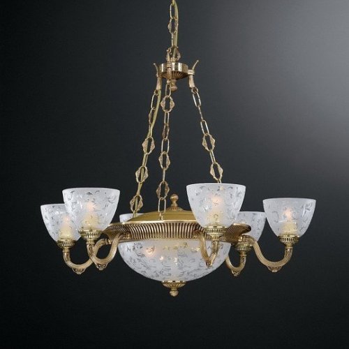 Подвесная люстра Reccagni Angelo L 6352/6+3 Подвесная люстра Reccagni Angelo L 6352/6+3