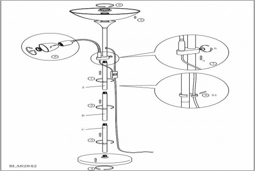 Торшер Eglo Up 2 82842 Торшер Eglo Up 2 82842