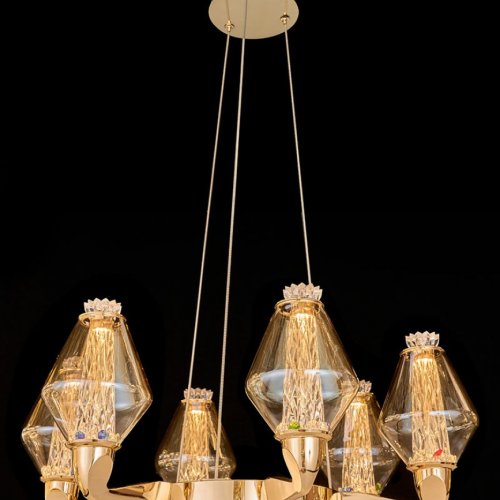 Подвесная люстра Camille LE3056/650 GD