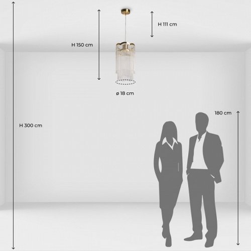 Подвесной светильник MW-Light Лавиния 3 443011201 Подвесной светильник MW-Light Лавиния 3 443011201