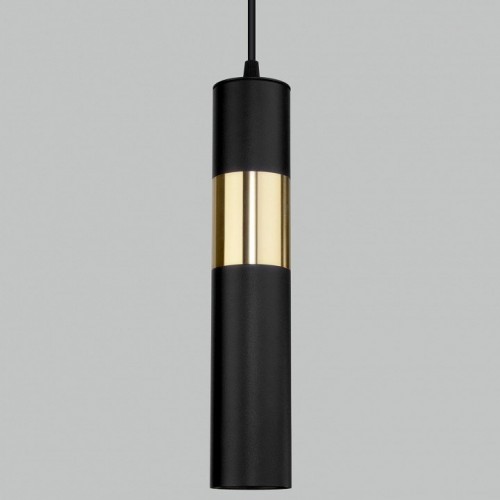 Подвесной светильник Eurosvet Viero 50097/1 черный/золото Подвесной светильник Eurosvet Viero 50097/1 черный/золото