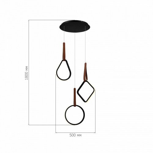 Подвесной светильник ST Luce Shape SL6131.403.36 Подвесной светильник ST Luce Shape SL6131.403.36