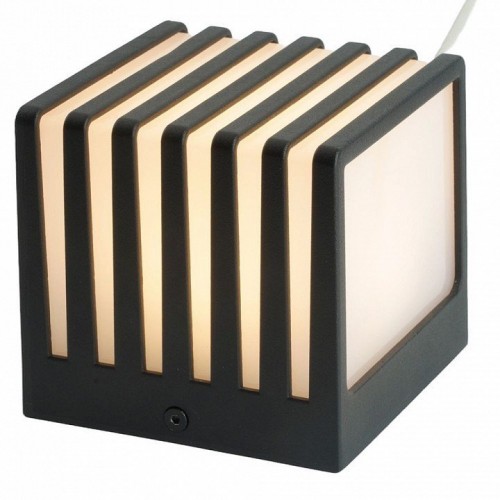 Светильник садово-парковый Feron DH0605, на стену, GX53 230V, черный 51335