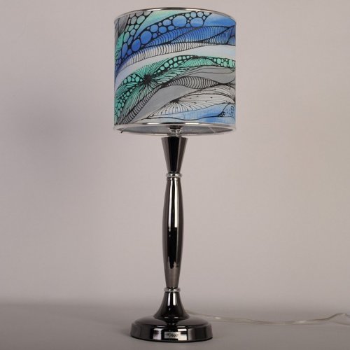 Настольная лампа декоративная Manne TL.7734-1BL TL.7734-1BL (абстракция) лампа настольная 1л Настольная лампа декоративная Manne TL.7734-1BL TL.7734-1BL (абстракция) лампа настольная 1л