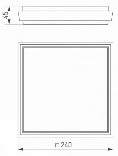 Настенно-потолочный светильник Arlight LGD-AREA 029952