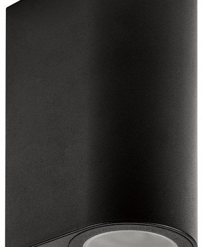 Уличный настенный светильник Uniel UUL-P52A 2х6W/GU10 IP65 BLACK UL-00010511 Уличный настенный светильник Uniel UUL-P52A 2х6W/GU10 IP65 BLACK UL-00010511