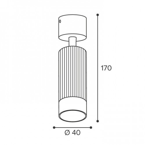Светильник на штанге Wolta Shell WSL-MR11/S16BG