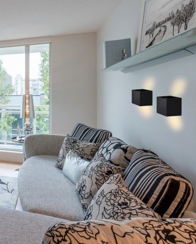 Уличный настенный светодиодный светильник Ambrella light Sota FW138