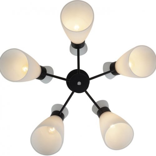 Потолочная люстра Reluce 01416-0.3-05 BK+CR