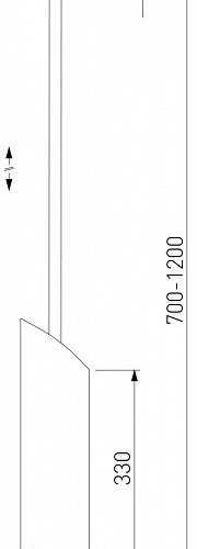 Светильник на штанге Eurosvet Dome 50245/1 черный