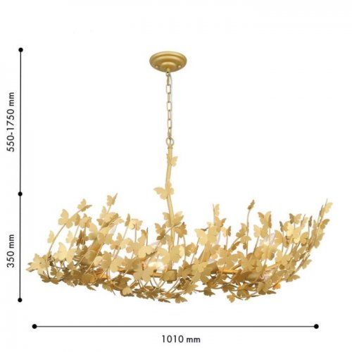 Подвесная люстра Favourite Aurelius 4735-12P Подвесная люстра Favourite Aurelius 4735-12P