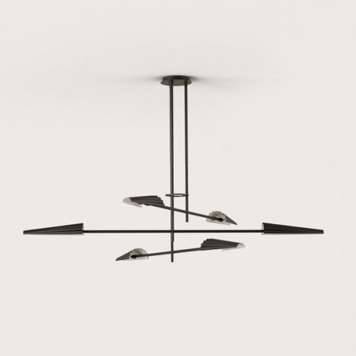 Потолочная люстра Bion C1306/6 Textured Matt Black