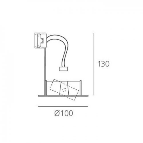 Точечный светильник Artemide Toplite M042500