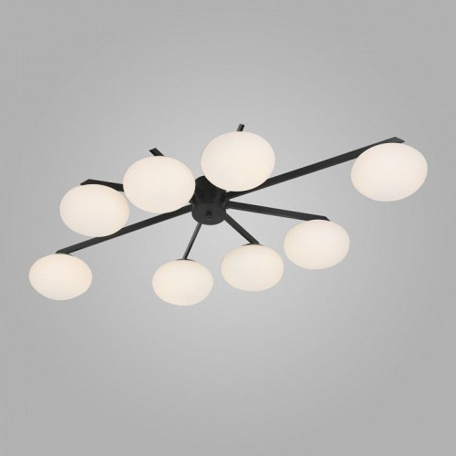 Потолочная люстра Eurosvet Opaline 70220/8 черный Потолочная люстра Eurosvet Opaline 70220/8 черный