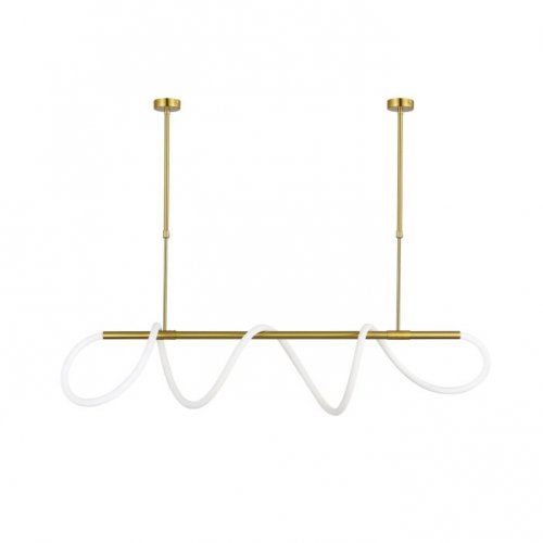 Подвесной светильник Tuba DLSP18900W1260Brass