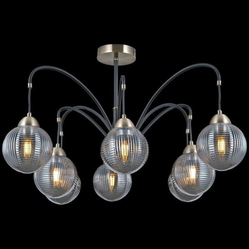 Потолочный светильник ILLUMICO IL0433-8PSQ-79 BK AB