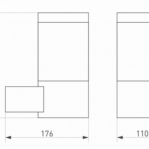 Настенный светильник уличный Arlight LGD-STEM-WALL 029985