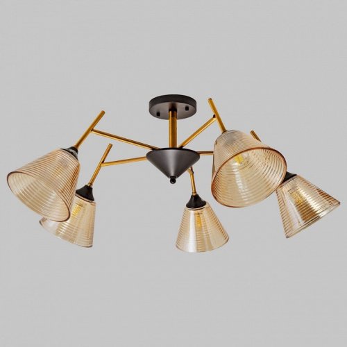 Потолочная люстра Imex MD.4250-5-S-COP+BK