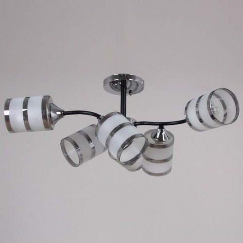 Потолочная люстра  45360-0.3-06 BK+CR