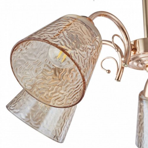 Потолочная люстра Arte Milano Napoli-6820 333307/5 FGD Потолочная люстра Arte Milano Napoli-6820 333307/5 FGD