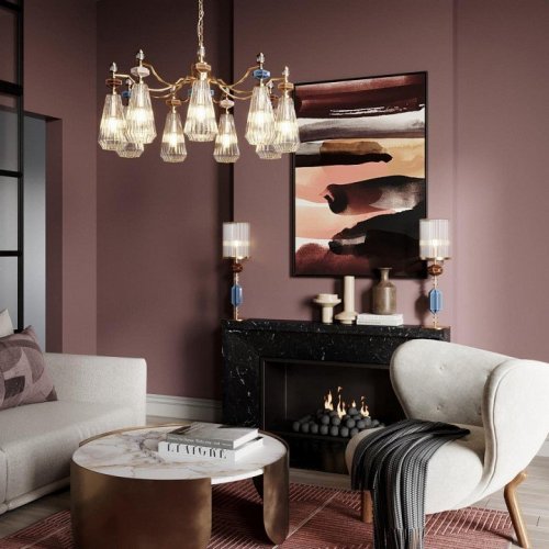 Подвесная люстра Odeon Light Terra 5414/9 Подвесная люстра Odeon Light Terra 5414/9