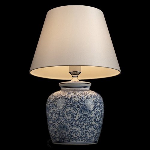 Интерьерная настольная лампа Orchid 10491T Blue