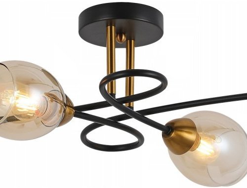 Потолочная люстра Illumico IL8263-4COU-79 BK GD