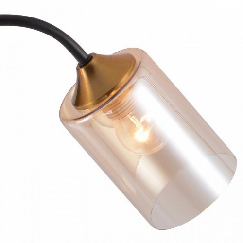 Потолочная люстра Reluce 01608-0.3-02 BK+BRASS