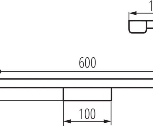 Светильник для зеркал в ванную Kanlux ASTEN IP44 12W-NW-B 26684